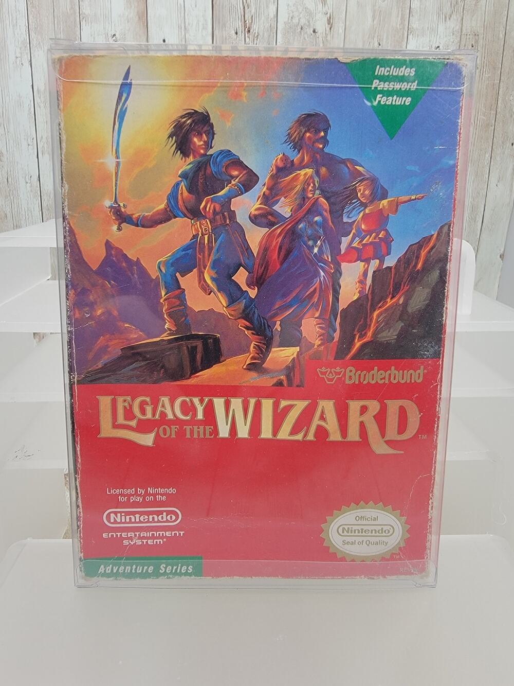 Legacy of the Wizard NES Nintendo Entertainment System W/Box